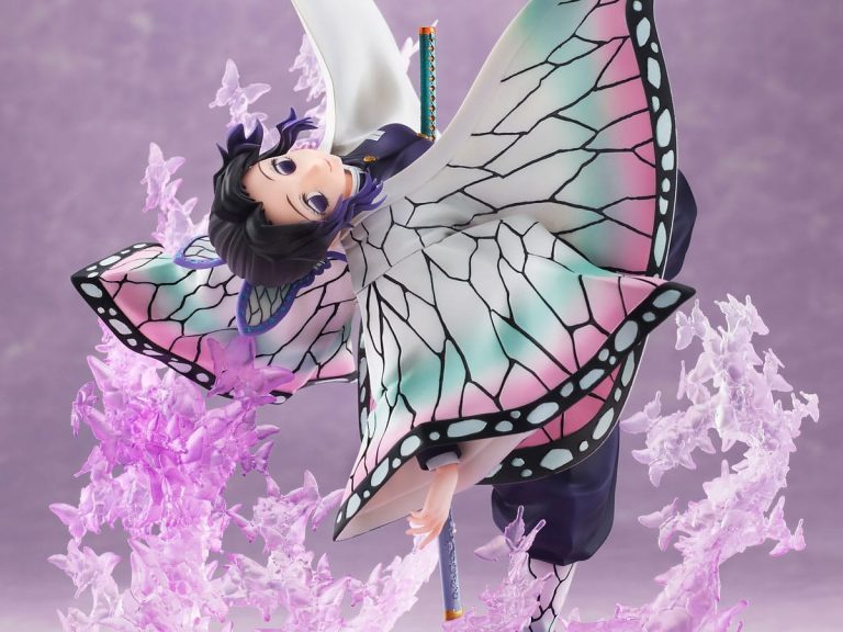 Exquisite Shinobu Kocho statue captures her mid-attack using Butterfly Dance: Caprice