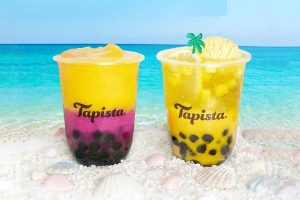 Tapista’s tropical boba parfaits feature Alphonso mangoes, bananas and dragonfruit