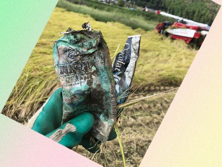 Japanese rice farmer frustrated with litterers makes an earnest plea on Twitter