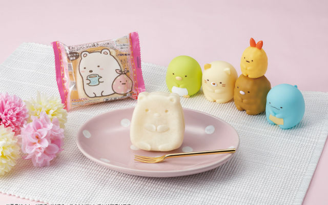 Sumikko Gurashi convenience store sweets return with shirokuma milk mochi cakes