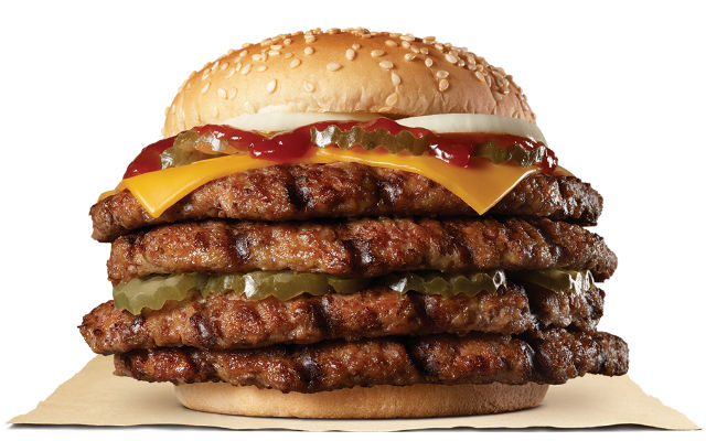 Burger King Japan’s Strong Super One Pound Beef Burger does not care about diets