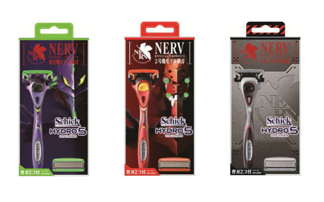 Neon Genesis Evangelion razors released for “Shave Impact”