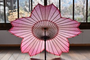 Beautiful Japanese Traditional Paper Sakura Umbrella Is Perfect For Cherry Blossom Season