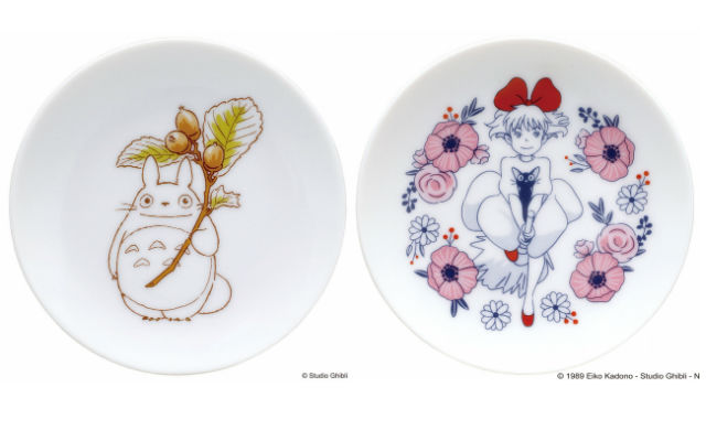 New Studio Ghibli plates deliver Kiki and Totoro to your dinner table