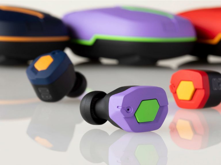 Hear the Cruel Angel’s Thesis with new wireless Evangelion earbuds