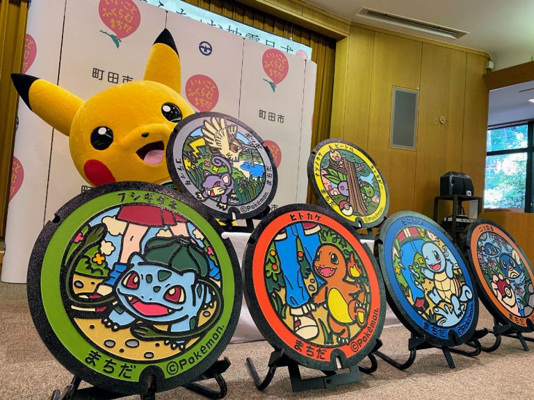100 awesome Pokémon manhole covers officially installed in Japan, Pikachu announces