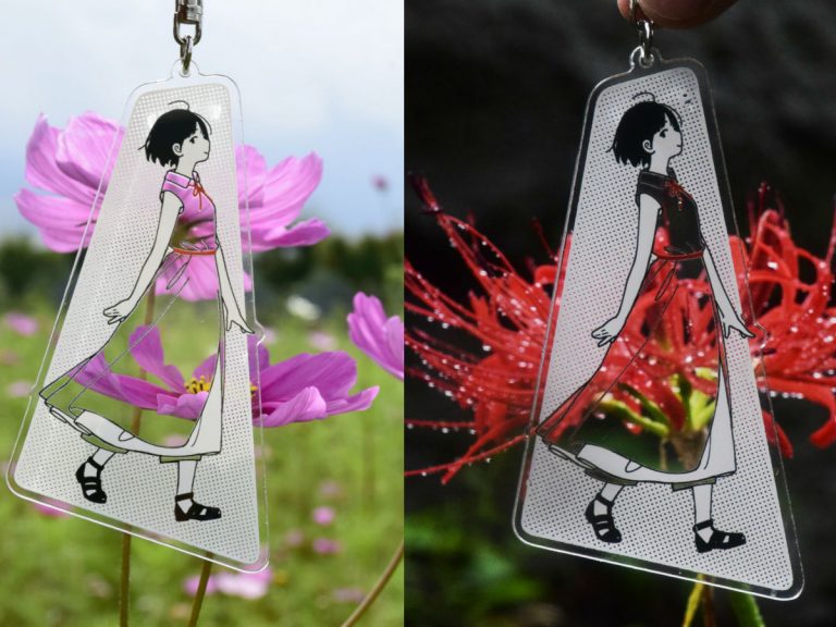 Illustrator’s charming key chain design gives you a travel companion to paint with nature