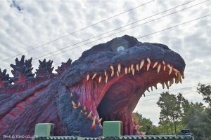 120-meter-long “zip-line into Godzilla’s mouth” attraction and museum officially opens in Japan