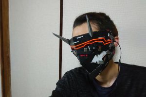 Japanese artist crafts awesome cyberpunk demon masks and more