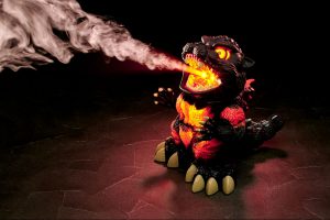 Release a rampaging Godzilla into your home with this ‘Burning Godzilla Humidifier’