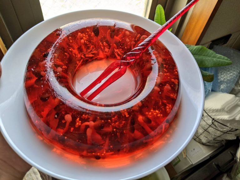 Evangelion inspired gelatin leaves quite the Apocalyptic Impact