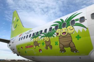 Pokémon airplane takes first flight in Japan
