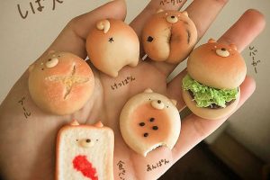Japanese Artist Teases Appetites With Shiba Inu Butt And Face Bread Creations