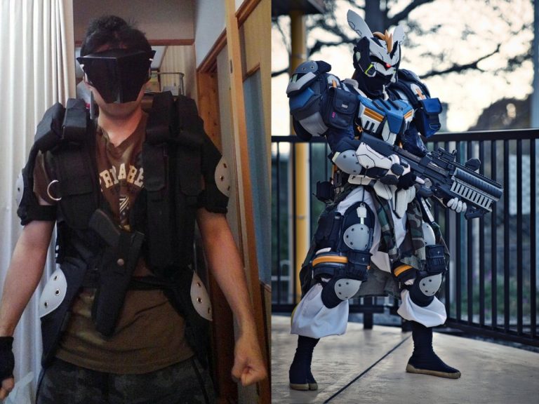 Japanese airsoft player dazzles with incredible body armor evolution