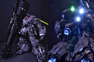 Japanese hobbyist crafts stunning mechanized Gundam figure out of LEGO