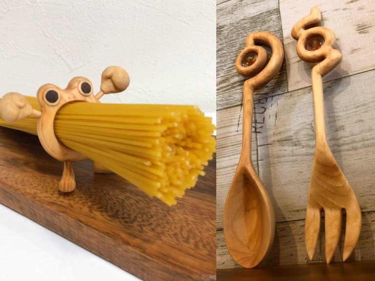 Wood carving artist turns Pokémon into genius everyday kitchen items