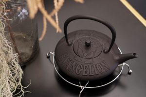 Give your tea an impact with Neon Genesis Evangelion traditional cast iron kettles