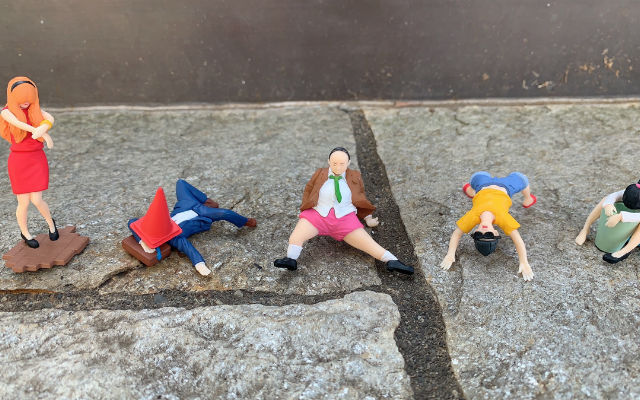 New Japanese Capsule Toy Series Is An All Star Team Of Public Drunks