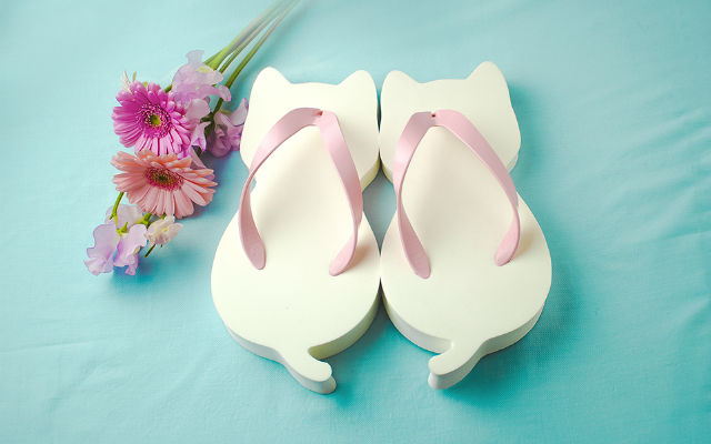 Adorable Cat-Shaped Japanese Geta Sandals Get New White Day Release