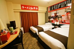 Noodle lovers can now stay in ramen shop hotel rooms in Japan with free ramen goodies