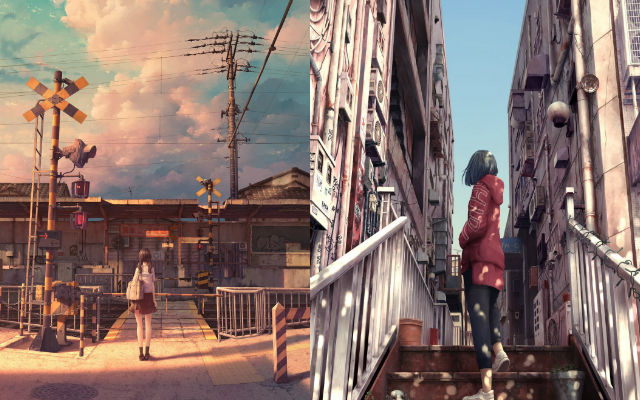 Japanese artist’s stunning photograph-esque illustrations look like a charming anime