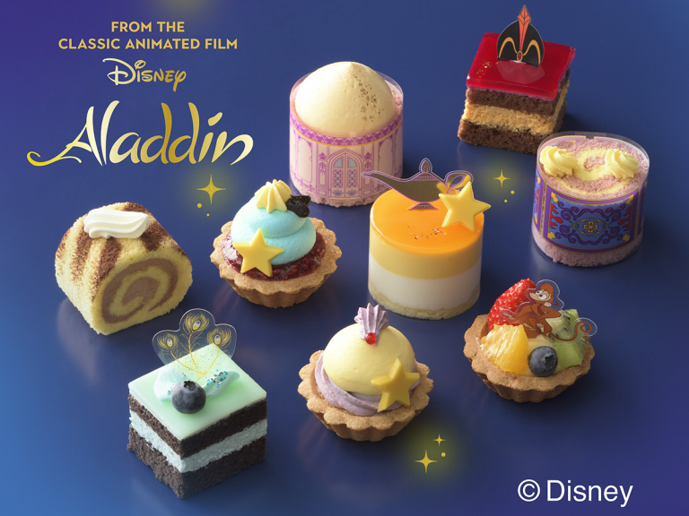 Japanese Confectioners Present Enchanting Aladdin Dessert Set to Celebrate Movie Release