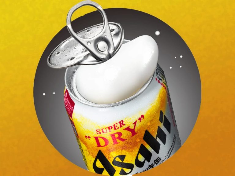 Large cans of Asahi Super Dry’s draft beer “Nama Jockey” are coming in October