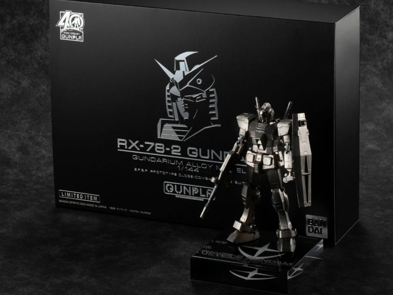 New “Gundarium Alloy” Gundam model clocks in at over $2,000