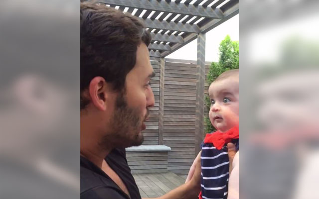 Adorable Baby’s Mind Is Blown By Existential Rant.  Watch Him Process The Meaning Of Life.