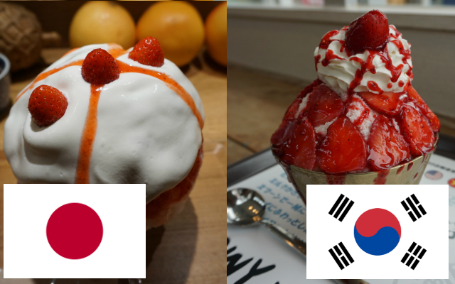 Japanese Kakigori vs Korean Bingsu: Tokyo Summer Shaved Ice Dessert Showdown