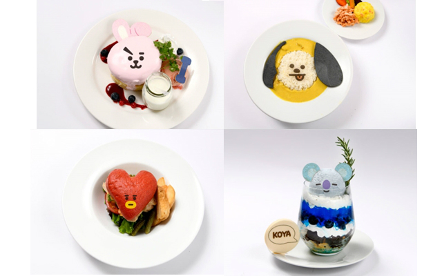 BT21 Theme Cafe Comes to Japan to Delight BTS Fans