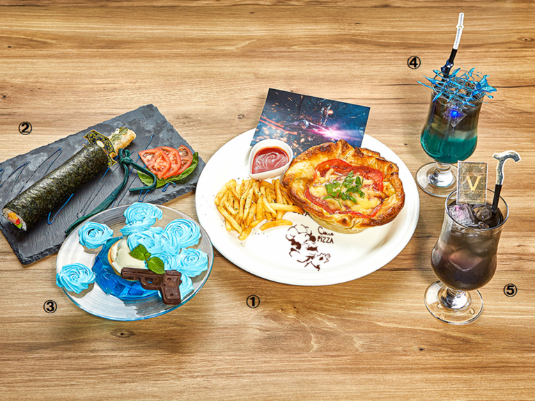 Tokyo’s Capcom Cafe possessed by Devil May Cry 5 themed takeover menu