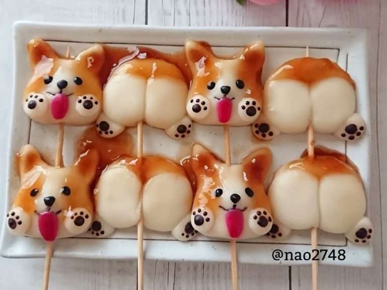 Corgi butt and face dumplings the Japanese sweets that are just too cute to eat