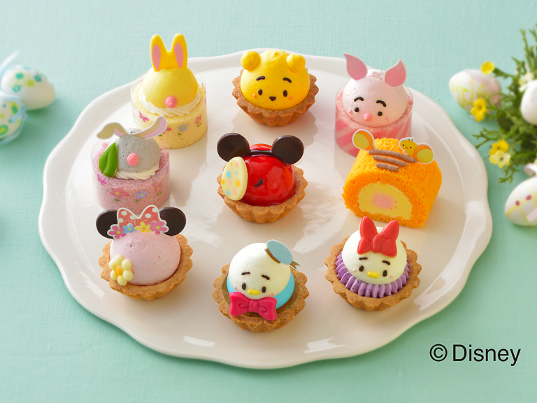 Celebrate Easter with Adorable Mini Disney Dessert Set from Japanese Confectioners Ginza Cozy Corner