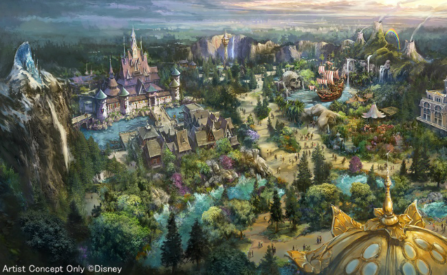 Tokyo DisneySea Announces Massive Expansion Including Frozen, Rapunzel and Peter Pan Areas