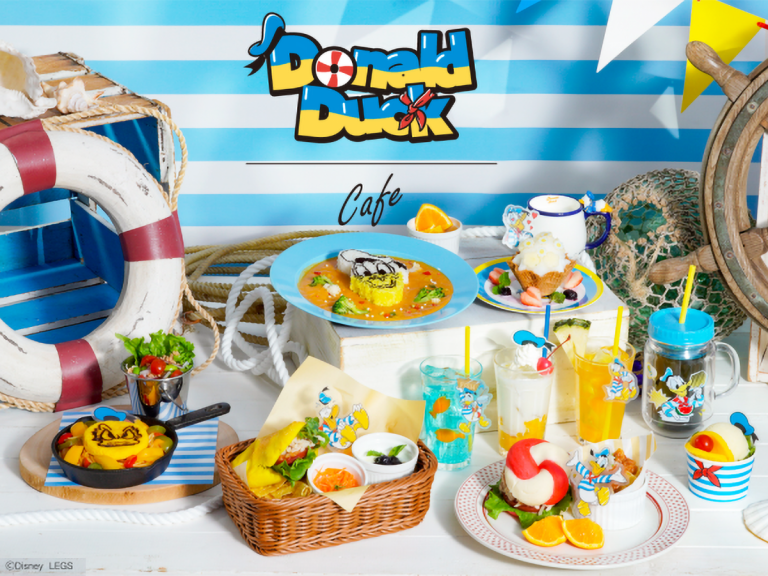 Japan’s Donald Duck Cafe has the cutest menu with summery and colourful nautical theme