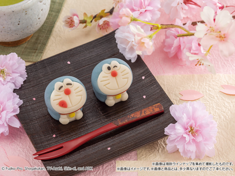 Cute Doraemon wagashi returns to Japanese convenience stores for cherry blossom season
