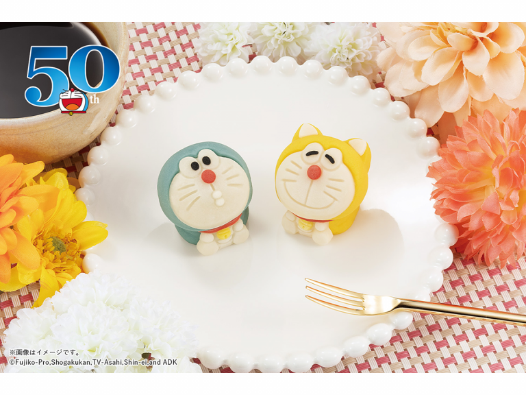 ‘Original’ Yellow Doraemon with Ears Features in Beloved Character’s 50th Anniversary Traditional Japanese Sweets