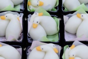 Too cute to eat cuddling duck dumplings are Japan’s most adorable traditional sweet