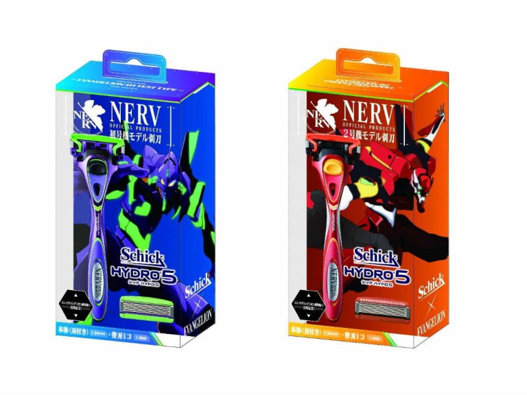 Give yourself a shaving impact with Neon Genesis Evangelion razors by Schick