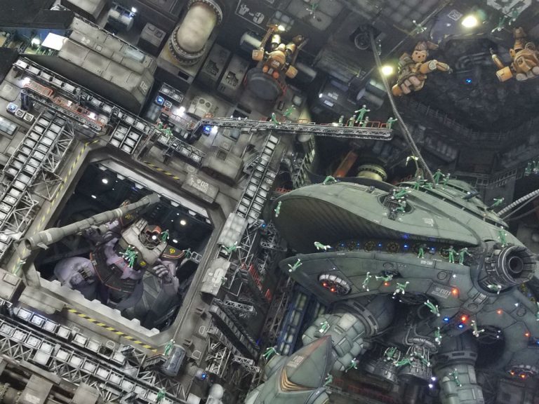 Modeler spends 4 years making Gundam diorama and it’s a work of art