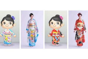 Renowned Japanese kimono maker releases gorgeous Animal Crossing designs