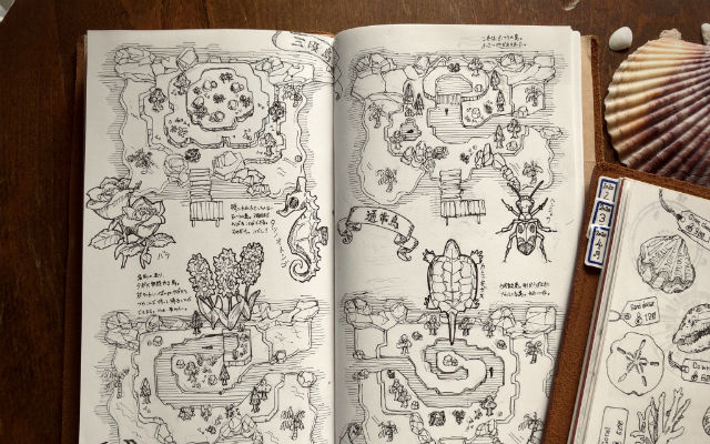 Illustrator chronicles Animal Crossing adventures as authentic explorer with incredible notebook