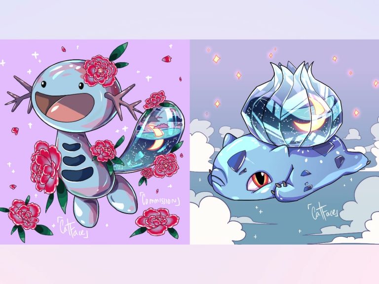 Pokémon characters get shiny new renditions through artist’s illustrations on Instagram