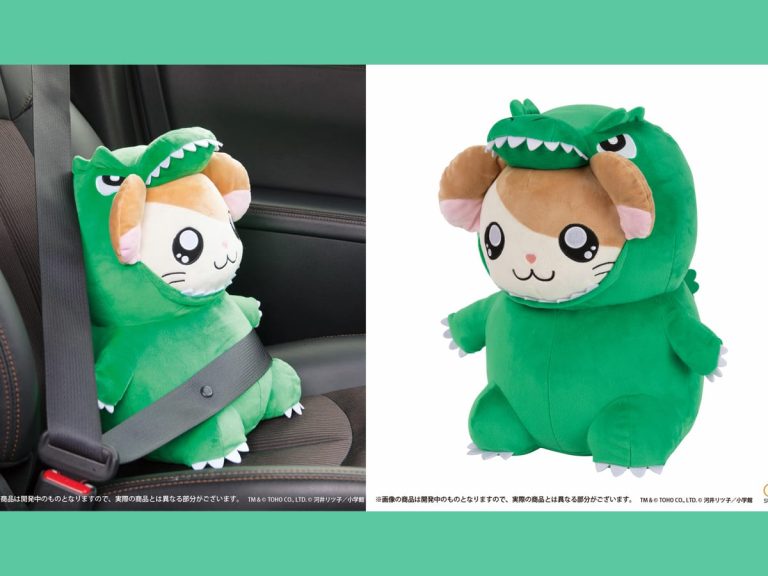 The cute hamster-kaiju hybrid “Gojiham-kun” is celebrating its 20th birthday with a new product