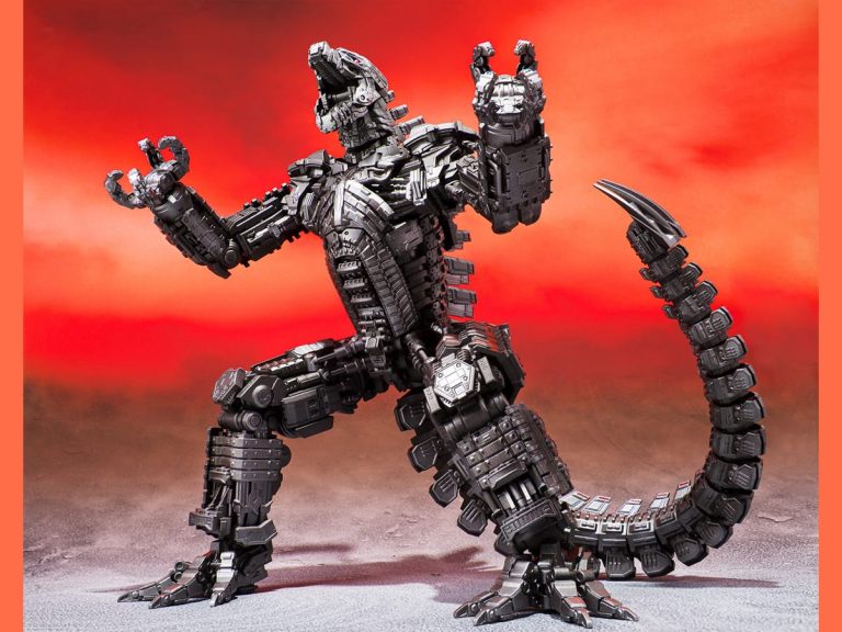 Awesome figure of Mechagodzilla from Godzilla vs. Kong is 190 mm tall & features moving action