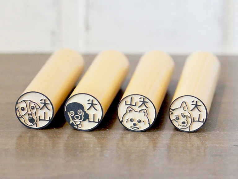 Create a Personal Hanko Seal Featuring Your Own Dog to Stamp Official Documents in Japan
