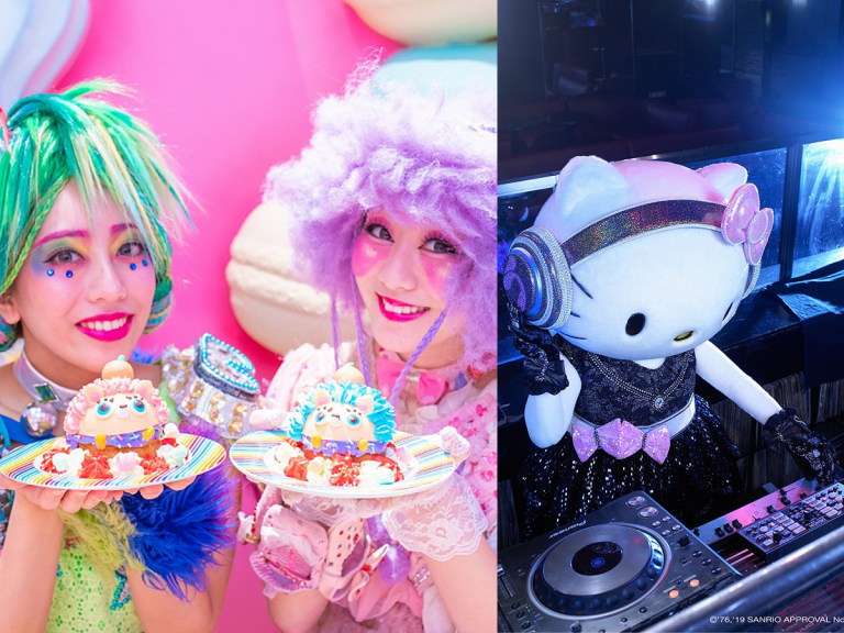 Harajuku’s Kawaii Monster Cafe Celebrate New Year with Crazy Cute Food and DJ Hello Kitty Set