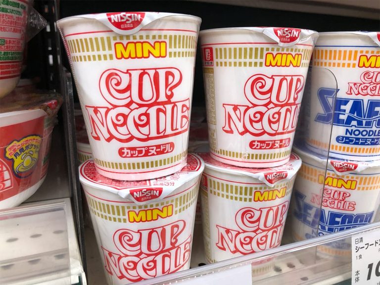 What Mini Cup Noodles Look Like in the Hands of Rui Hachimura