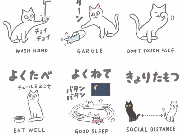 Manga Artist’s Cute COVID-19 Prevention Posters Available for Free